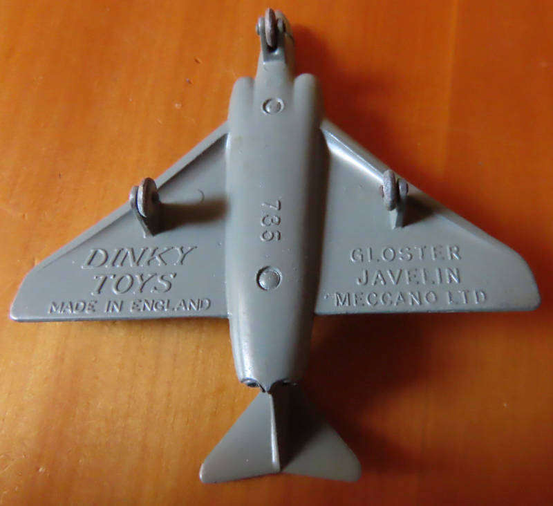 Dinky Toys - Gloster Javelin - RAF - Camouflage - #735