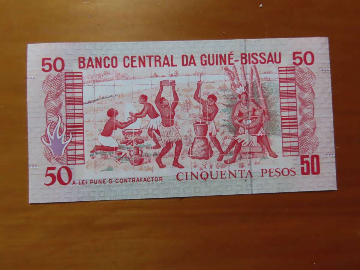 Guine Bissau - 50 Pesos Uncirculated Bank Note