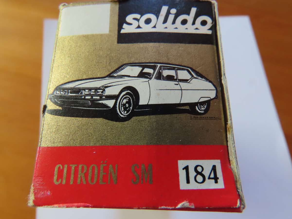 Citroen SM- Solido boxed never played with
