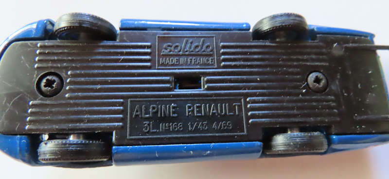 Alpine Renault 3L - Solido boxed never played with