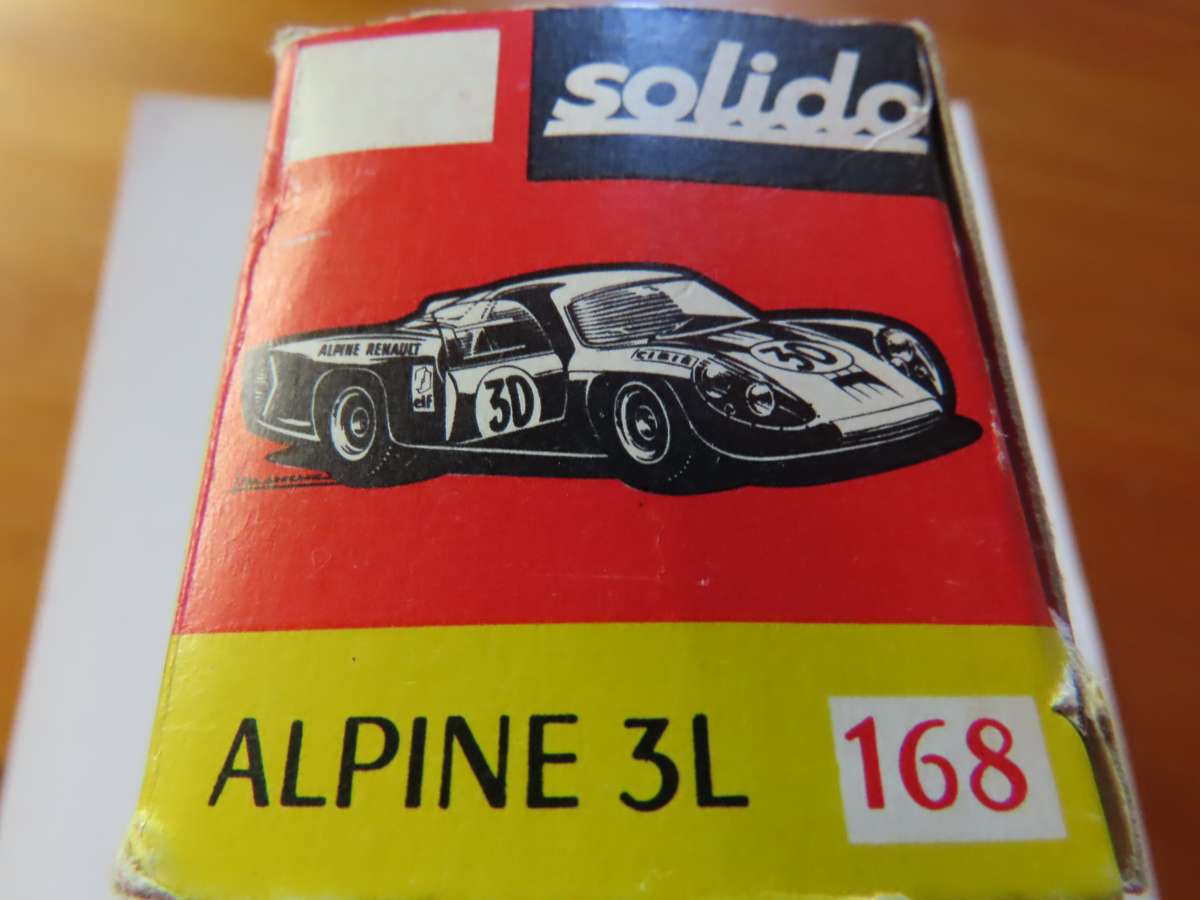 Alpine Renault 3L - Solido boxed never played with