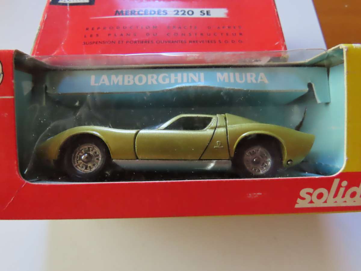 Lamborghini Miura - Solido boxed never played with