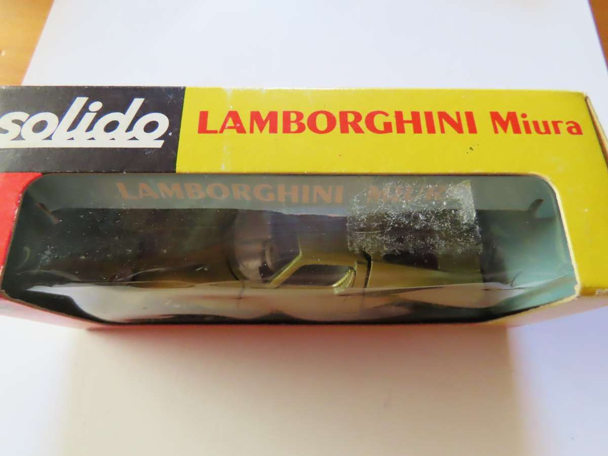 Lamborghini Miura - Solido boxed never played with