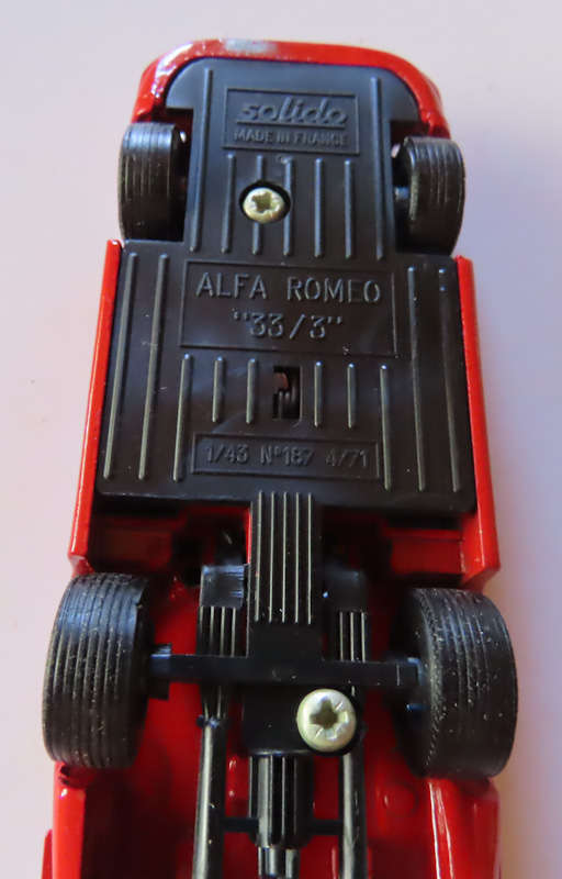 Alfa Romeo 33/3 - Solido boxed never played with