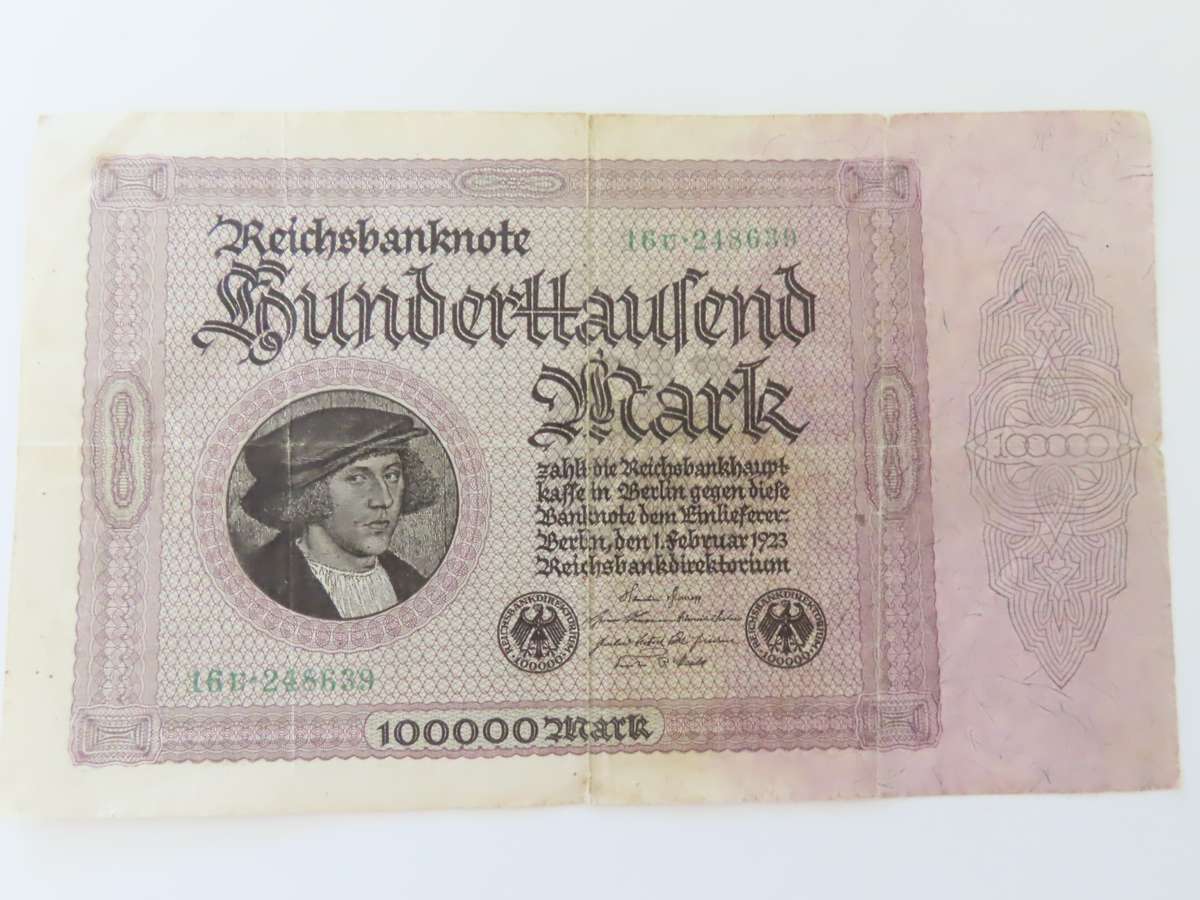 Germany - 100000 Mark 1 February 1923 - VF - EF