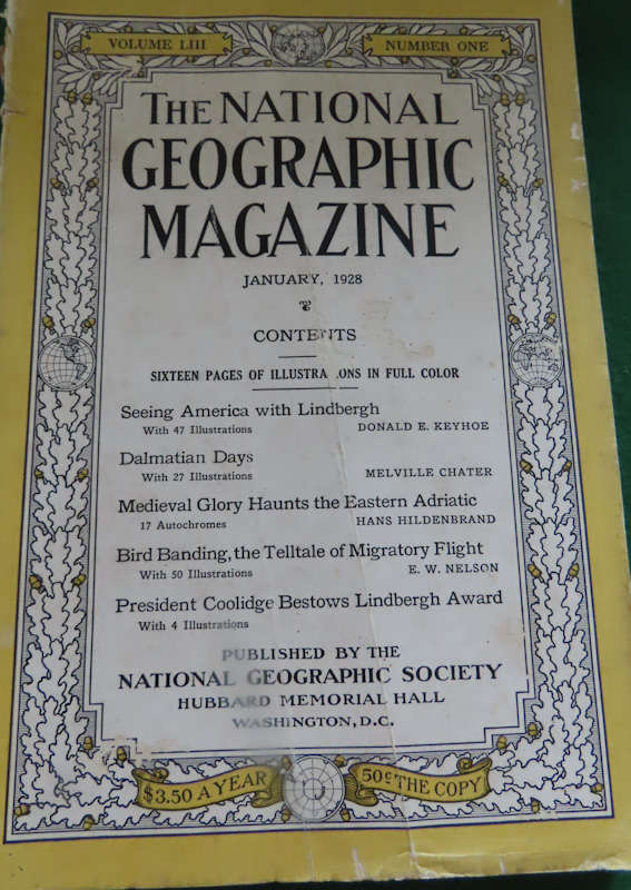 National Geographic Magazine - January 1928