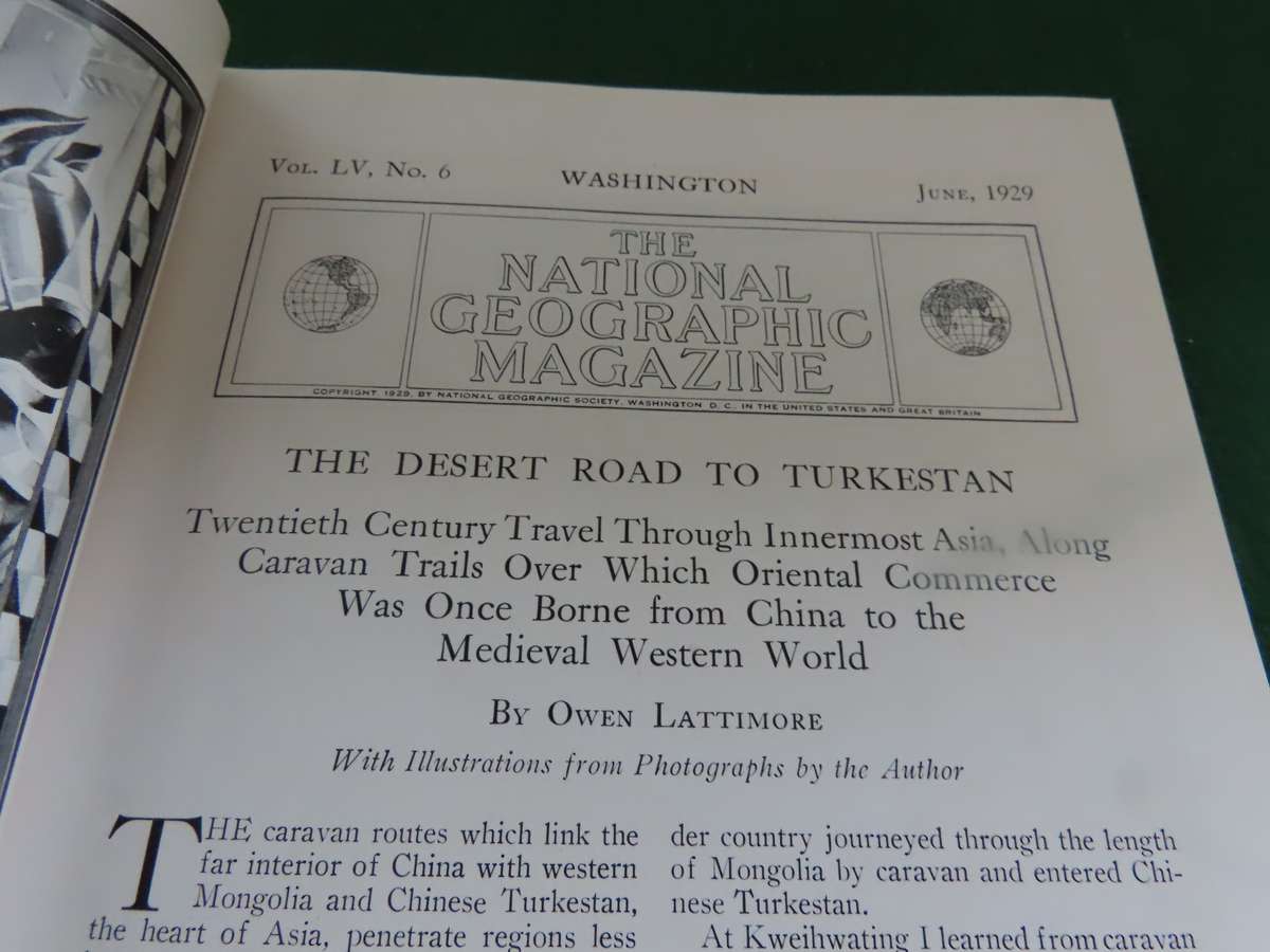 National Geographic Magazine - June 1929