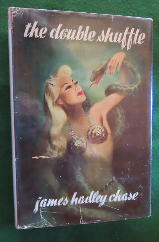James Hadley Chase - Hardback book with Dust wrapper - The Double Shuffle