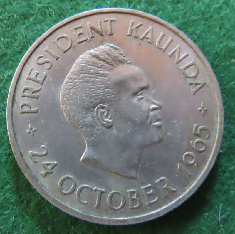 Zambia - 24 October 1965 - 5 Shilling Coin