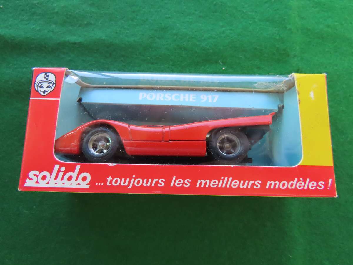 Porsche 917 - Solido boxed never played with