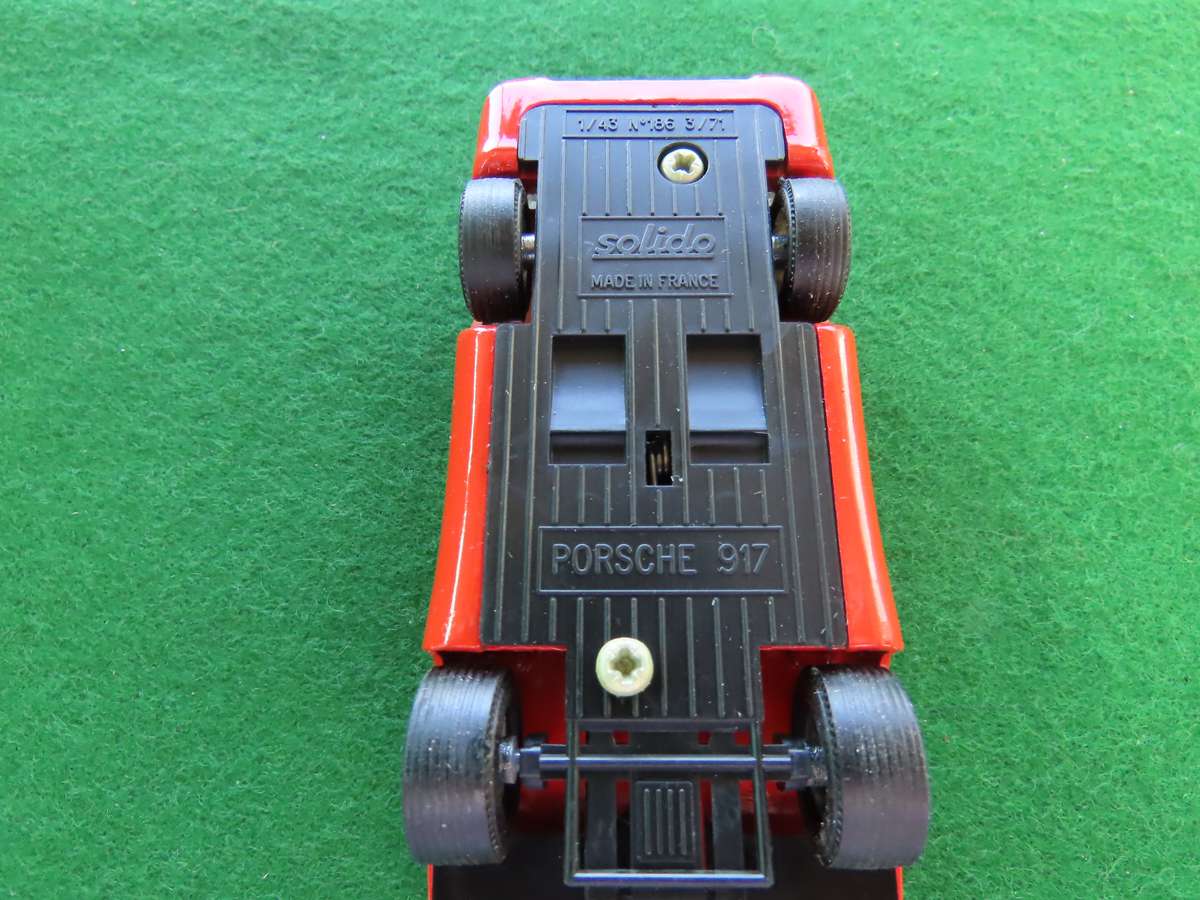 Porsche 917 - Solido boxed never played with