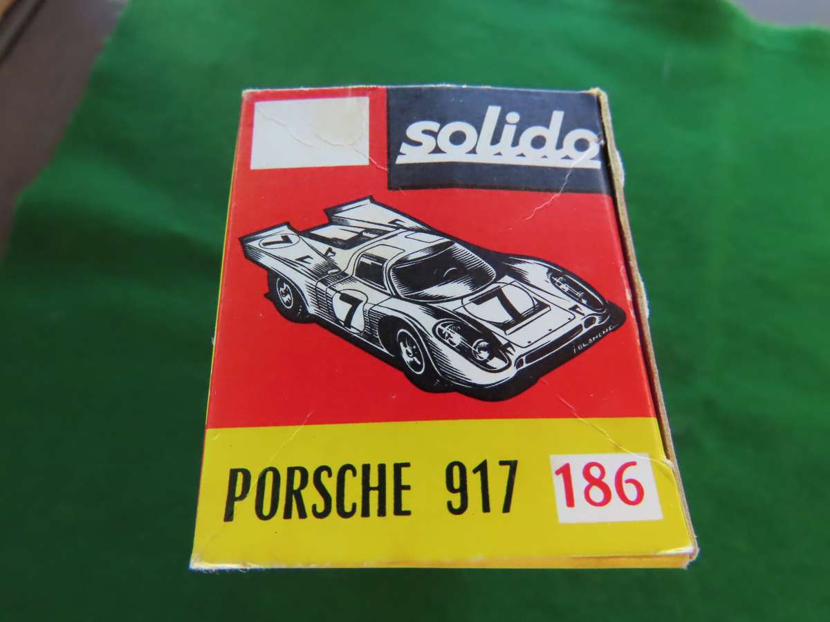 Porsche 917 - Solido boxed never played with