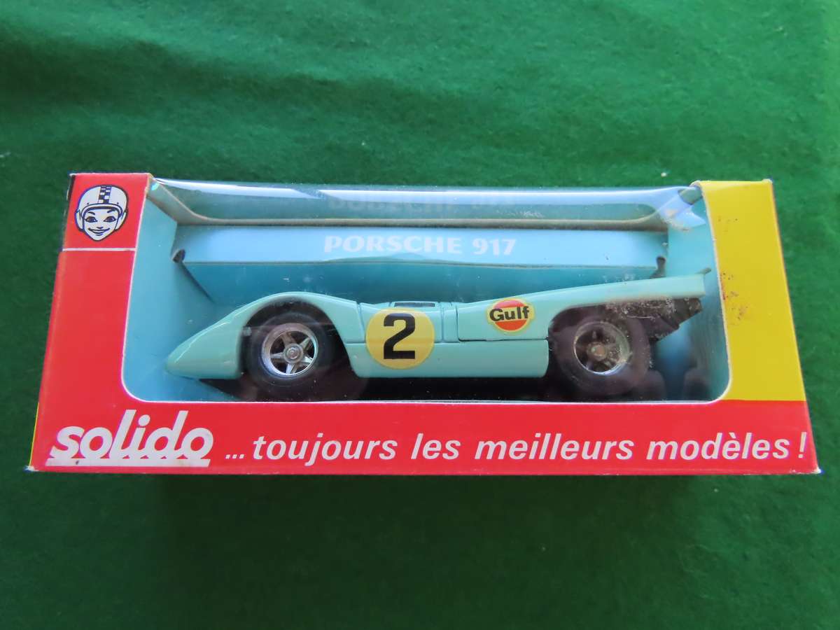 Porsche 917 - Solido boxed never played with