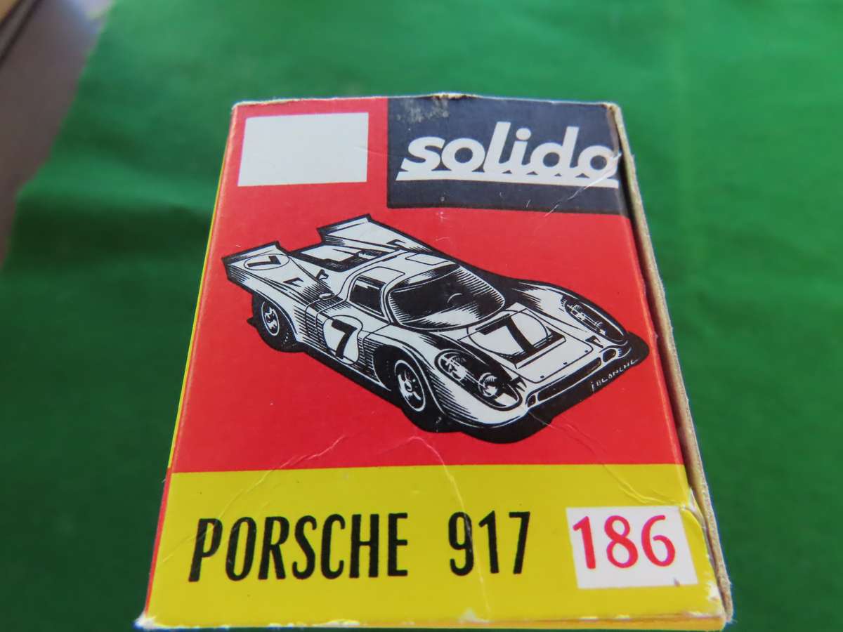 Porsche 917 - Solido boxed never played with