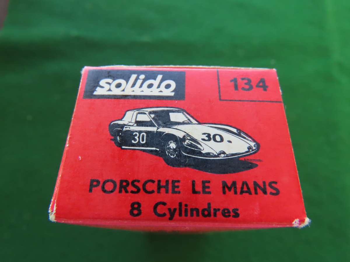 Porsche Le Mans - Solido boxed never played with