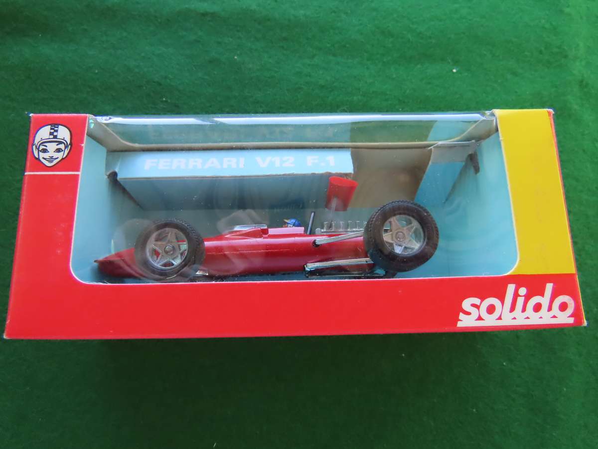 Ferrari V12 F1 - Solido boxed never played with