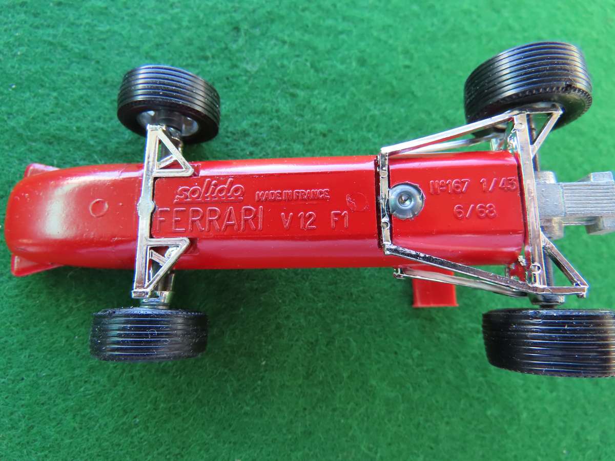 Ferrari V12 F1 - Solido boxed never played with
