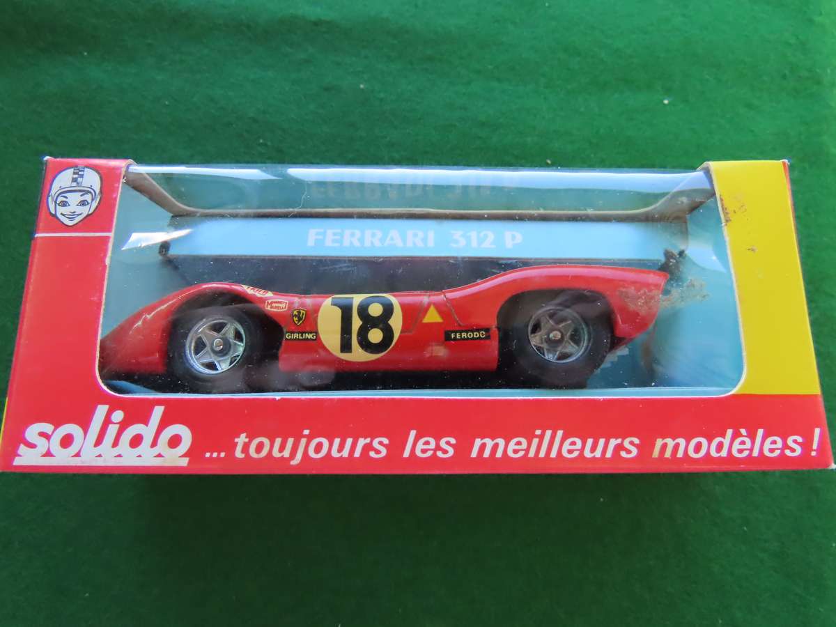 Ferrari 312 P - Solido boxed never played with