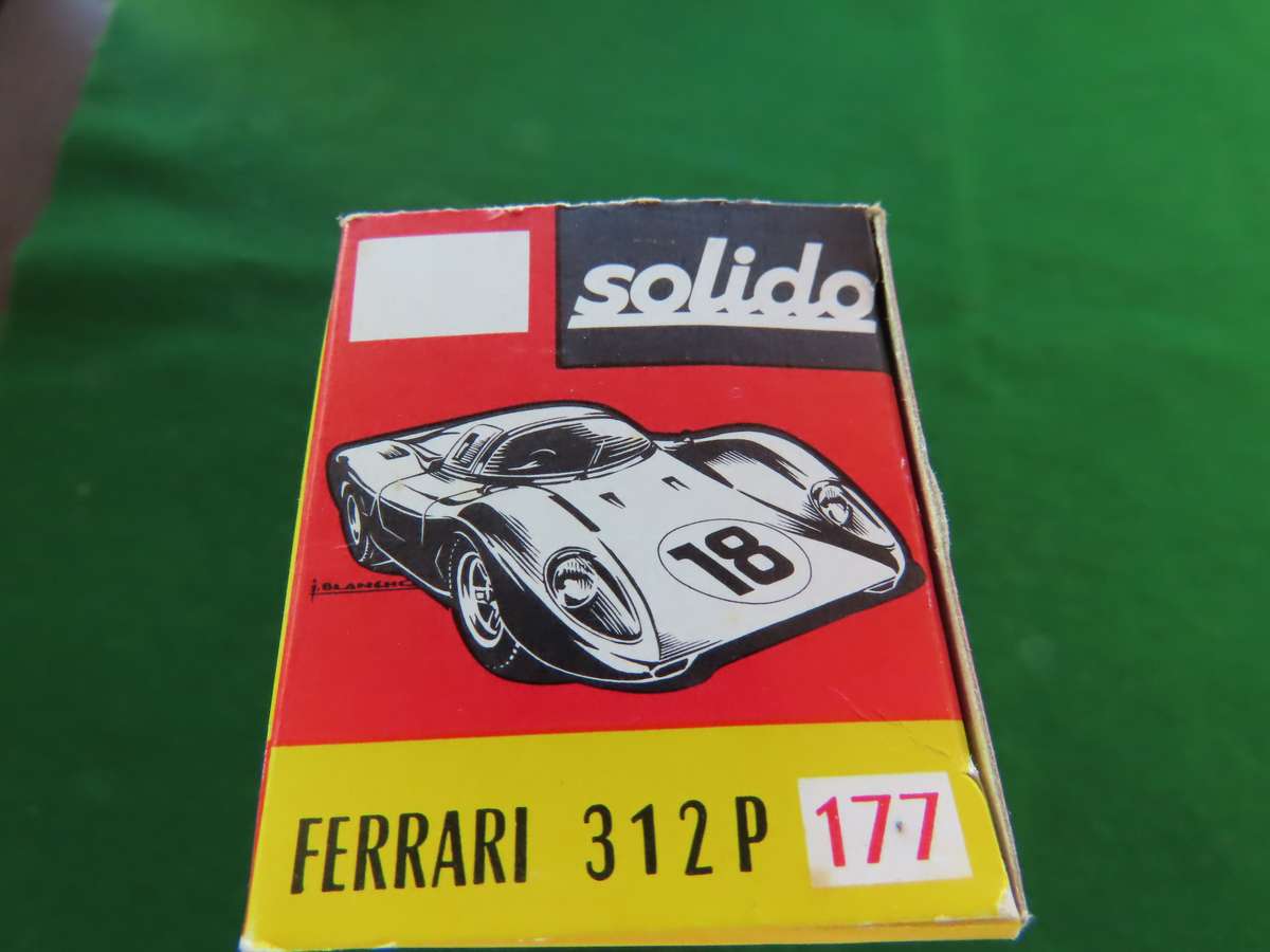 Ferrari 312 P - Solido boxed never played with