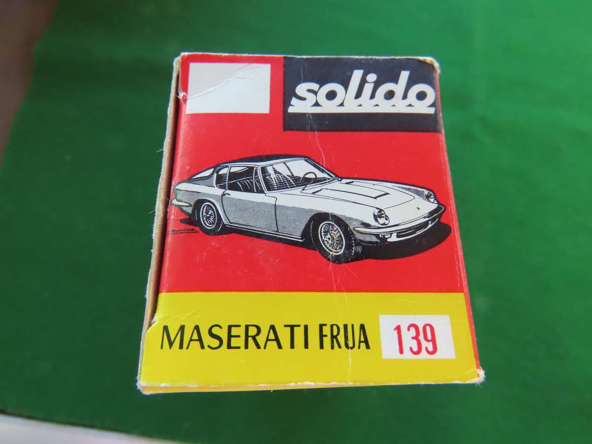 Maserati Frua - Solido boxed never played with