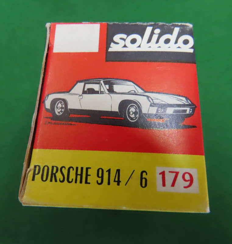 Porsche 914/6 - Solido boxed never played with