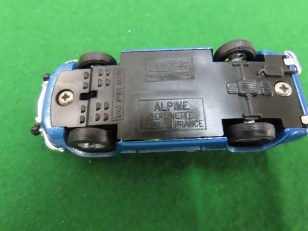 Alpine Rallye 1600 - Solido boxed never played with