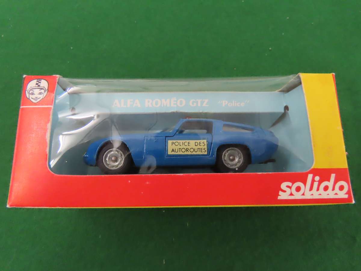 Alfa Romeo GTZ Police - Solido boxed never played with