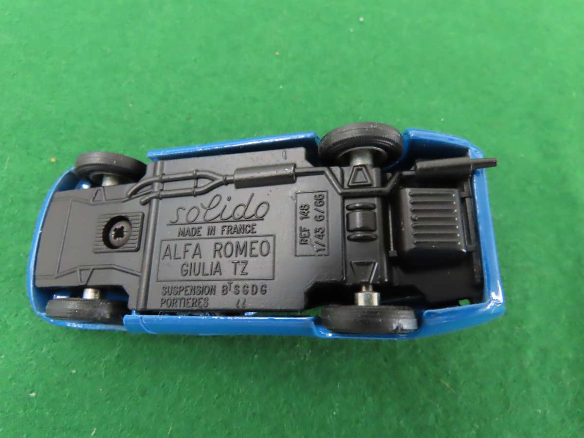 Alfa Romeo GTZ Police - Solido boxed never played with