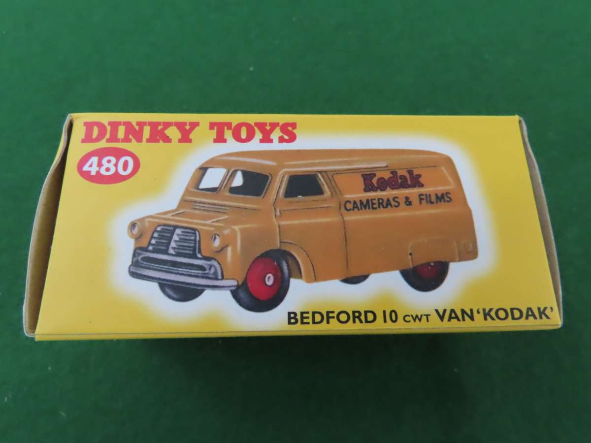 Bedford Van 10cwt. Kodak -Dinky Toys boxed never played with