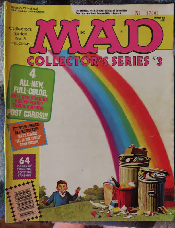 Mad Magazine - Mad Collectors Series # 3 plus original 4 Postcards