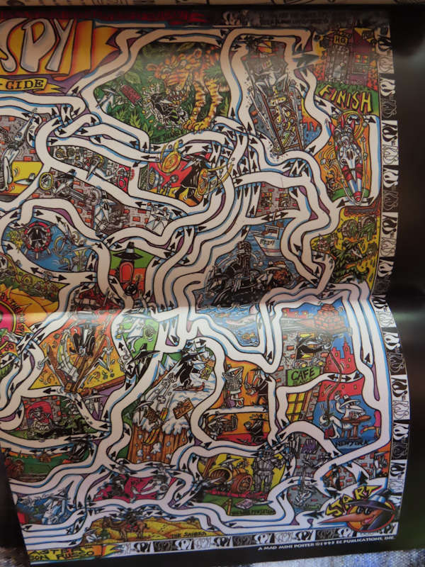 Mad Magazine - Mad No. 98 - Spring 1996 complete with Spy Maze Poster