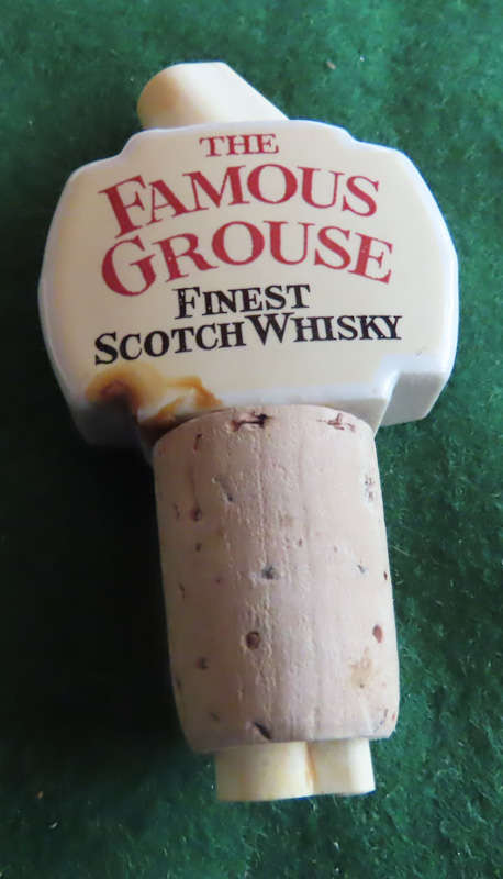 Bar Items - Ceramic Whisky Dispenser - Famous Grouse Scotch Whisky