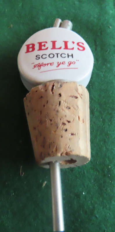 Ceramic Bells Scotch Whisky Dispenser