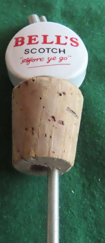 Ceramic Bells Scotch Whisky Dispenser