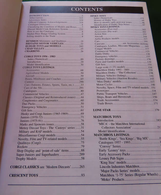 Ramsays British Diecast Catalogue - Prices Outdated - Descriptions of Vehicles Excellent