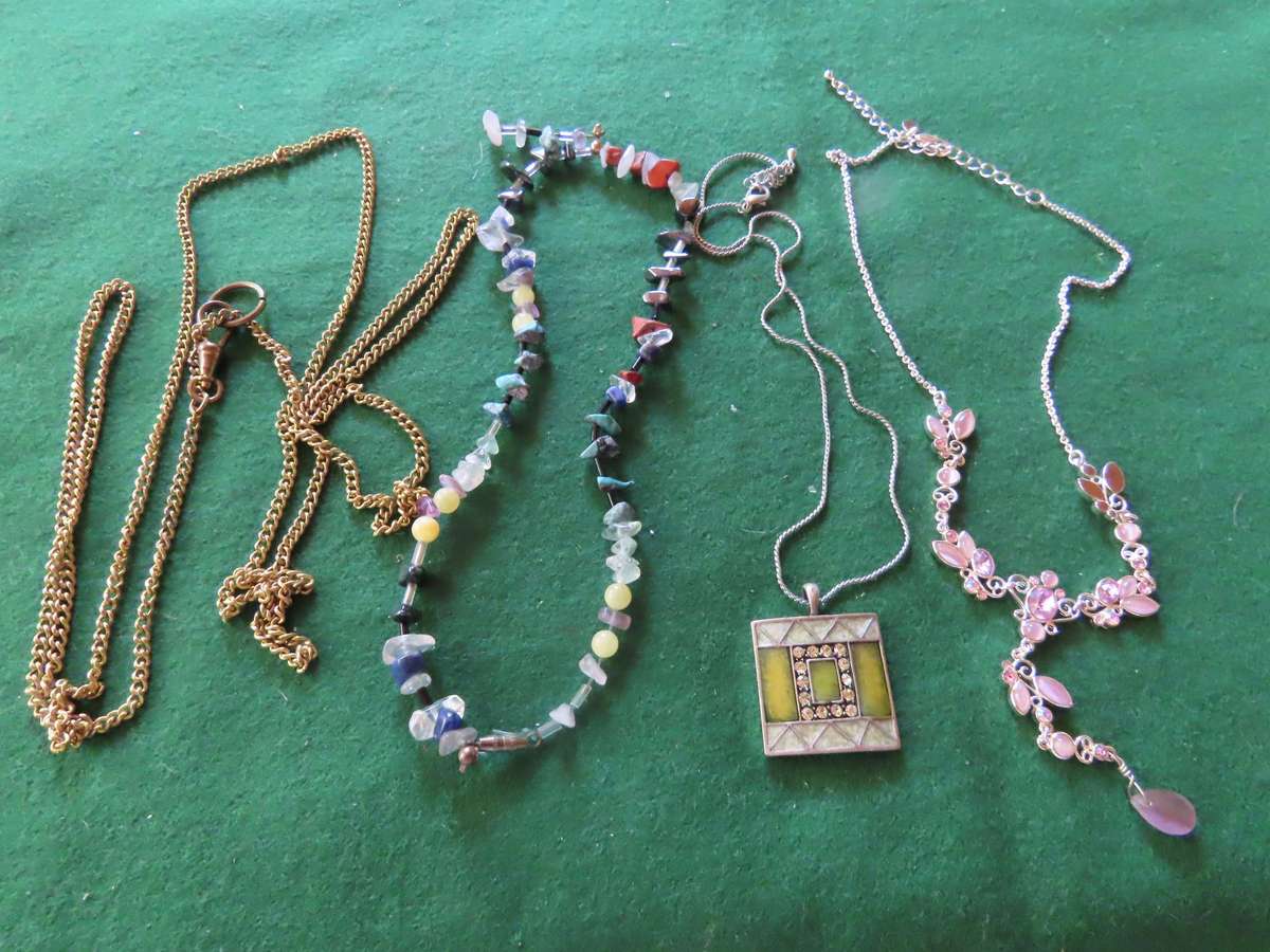 Costume Jewellery - 4 Necklaces # 2