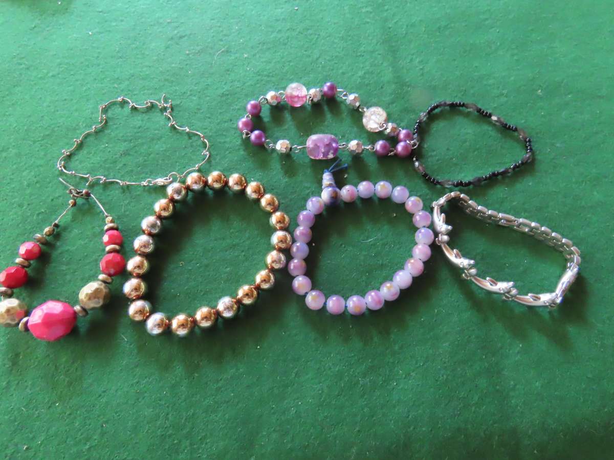 Costume Jewellery - 7 Bracelets # 2