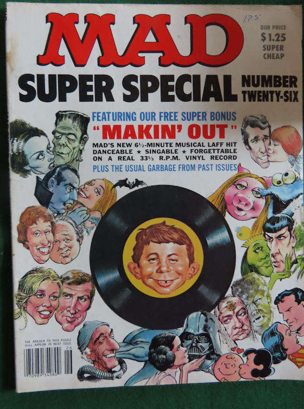 Mad Magazine - Super Special Series # 126 with record insert