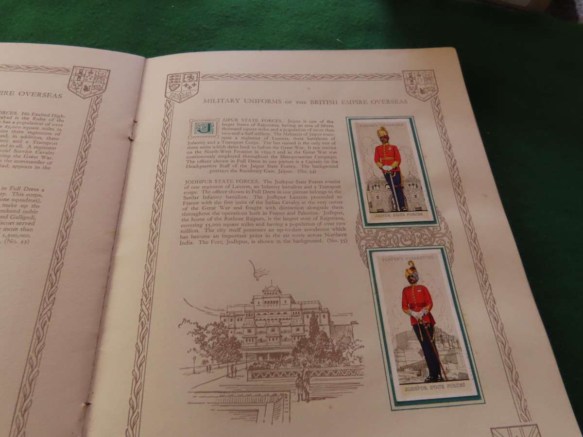Cigarette Cards - Complete Book of Military Uniforms of the British Empire Overseas