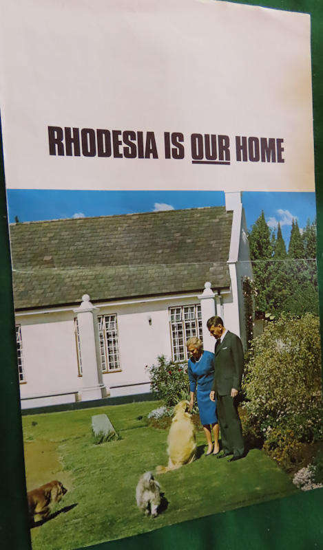 Rhodesia - U.D.I. Pamphlet Plus Vote Yes Leaflet