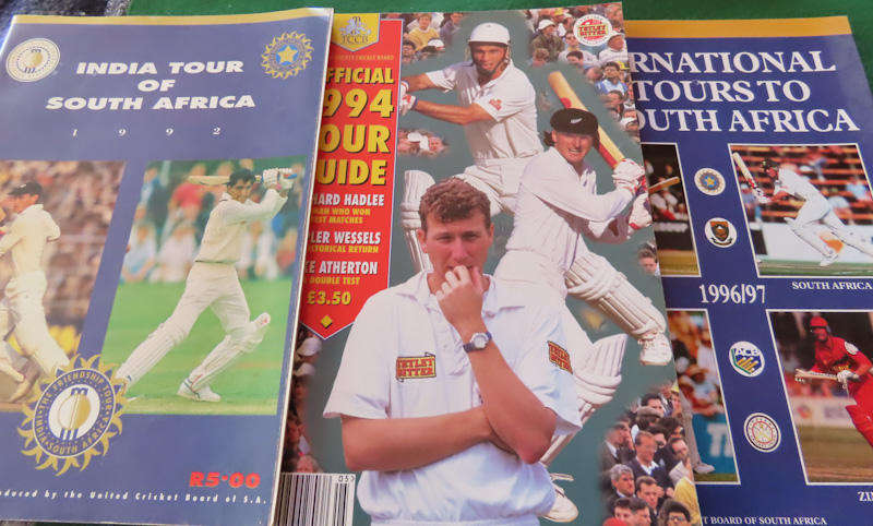 South Africa - Cricket Tours Books 1992, 1994 and 1996/97