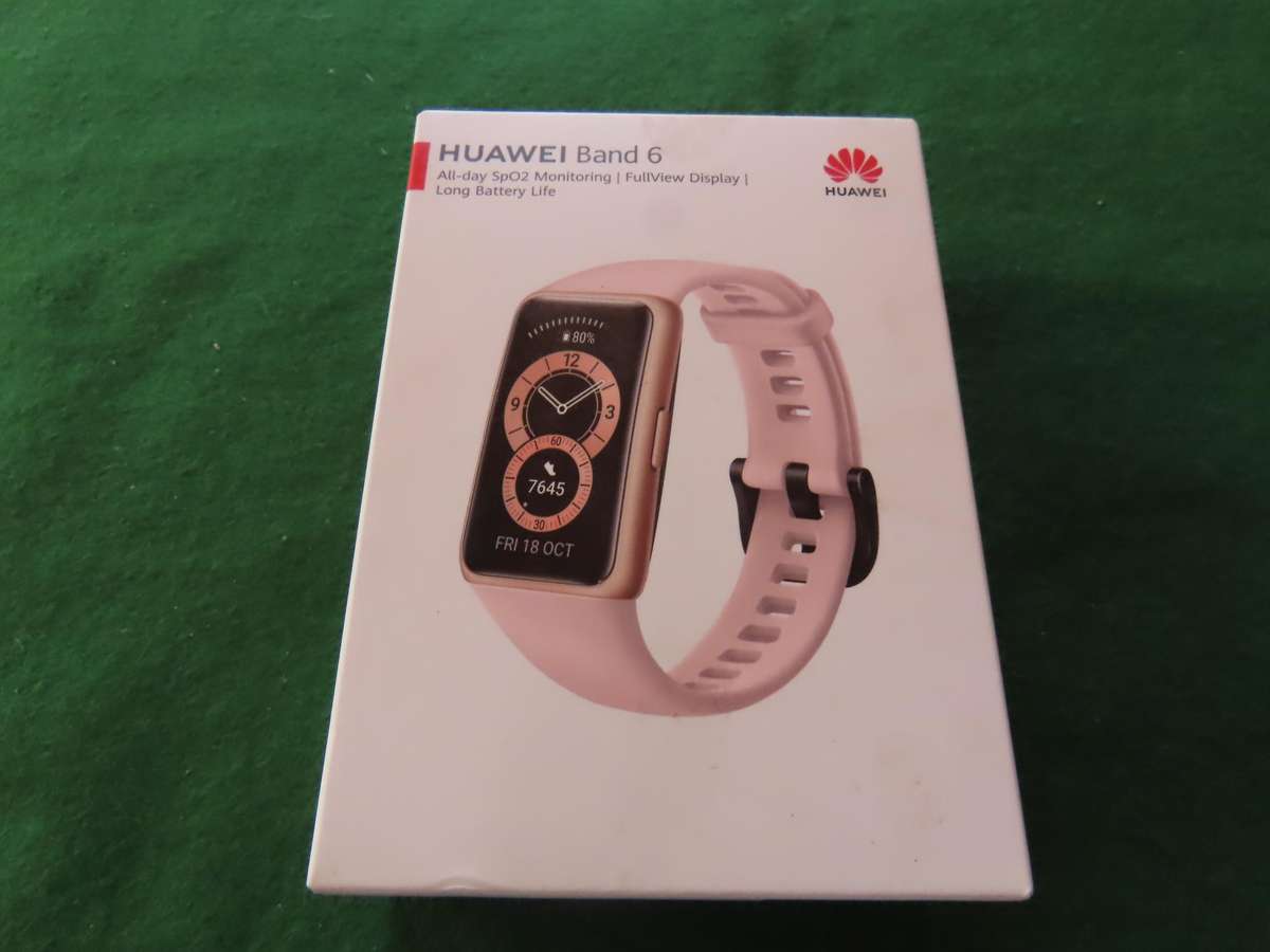 Huawei Band 6 All day Sp02 Monitoring/ Full View Display/ Long Battery Life Watch - Unopened