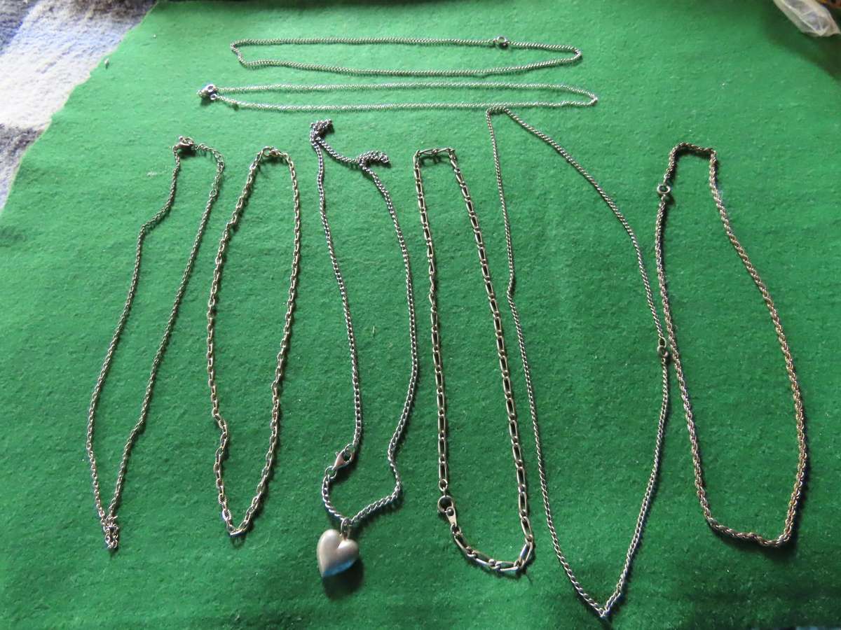Costume Jewellery -8 Necklaces # 10