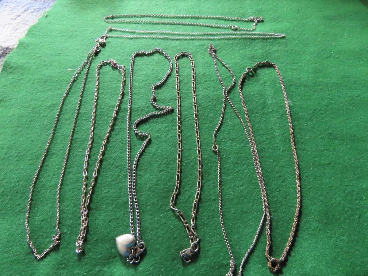 Costume Jewellery -8 Necklaces # 10