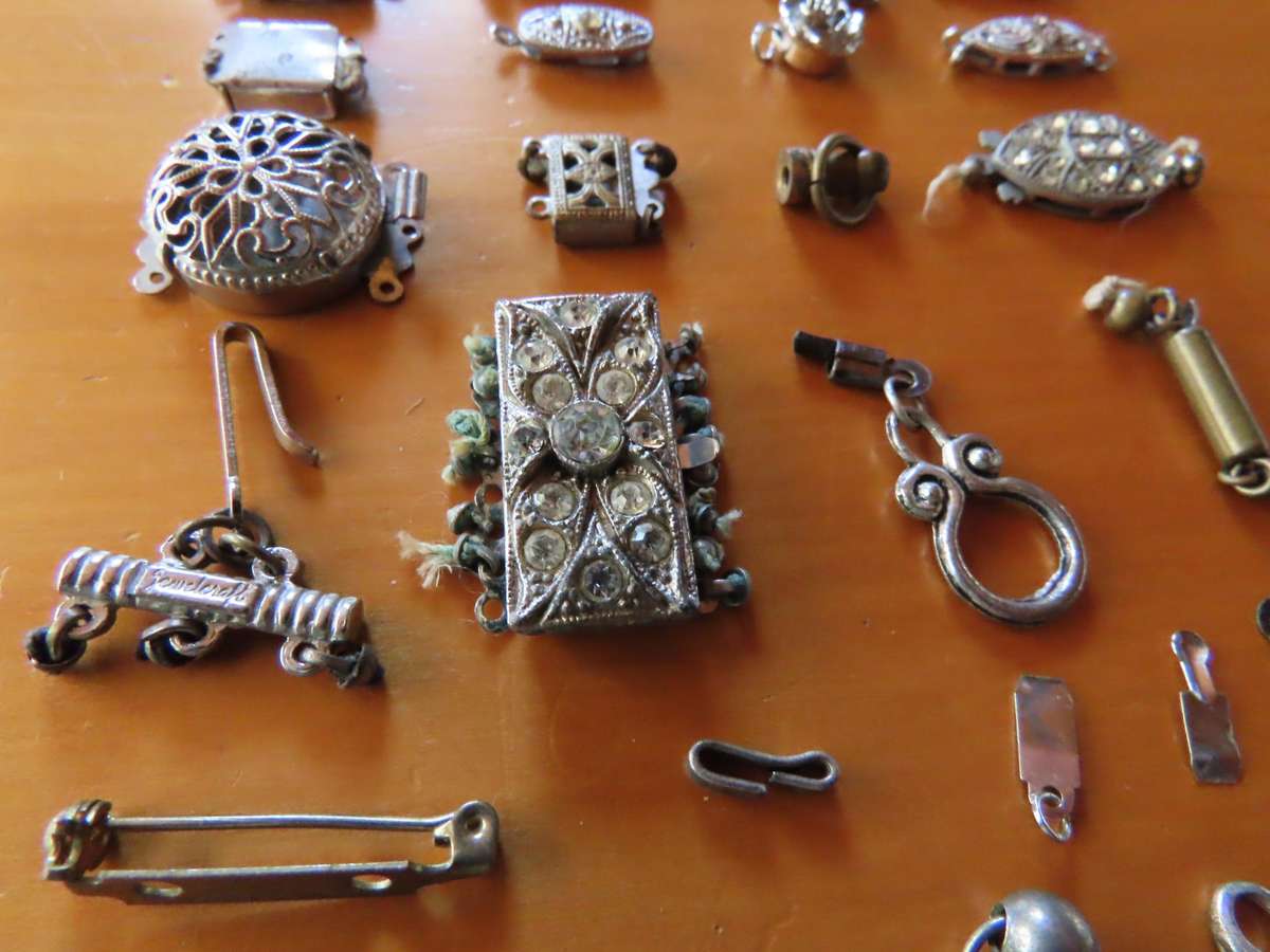 Jewellery - D.I.Y. - Collection of Fasteners etc- Job Lot
