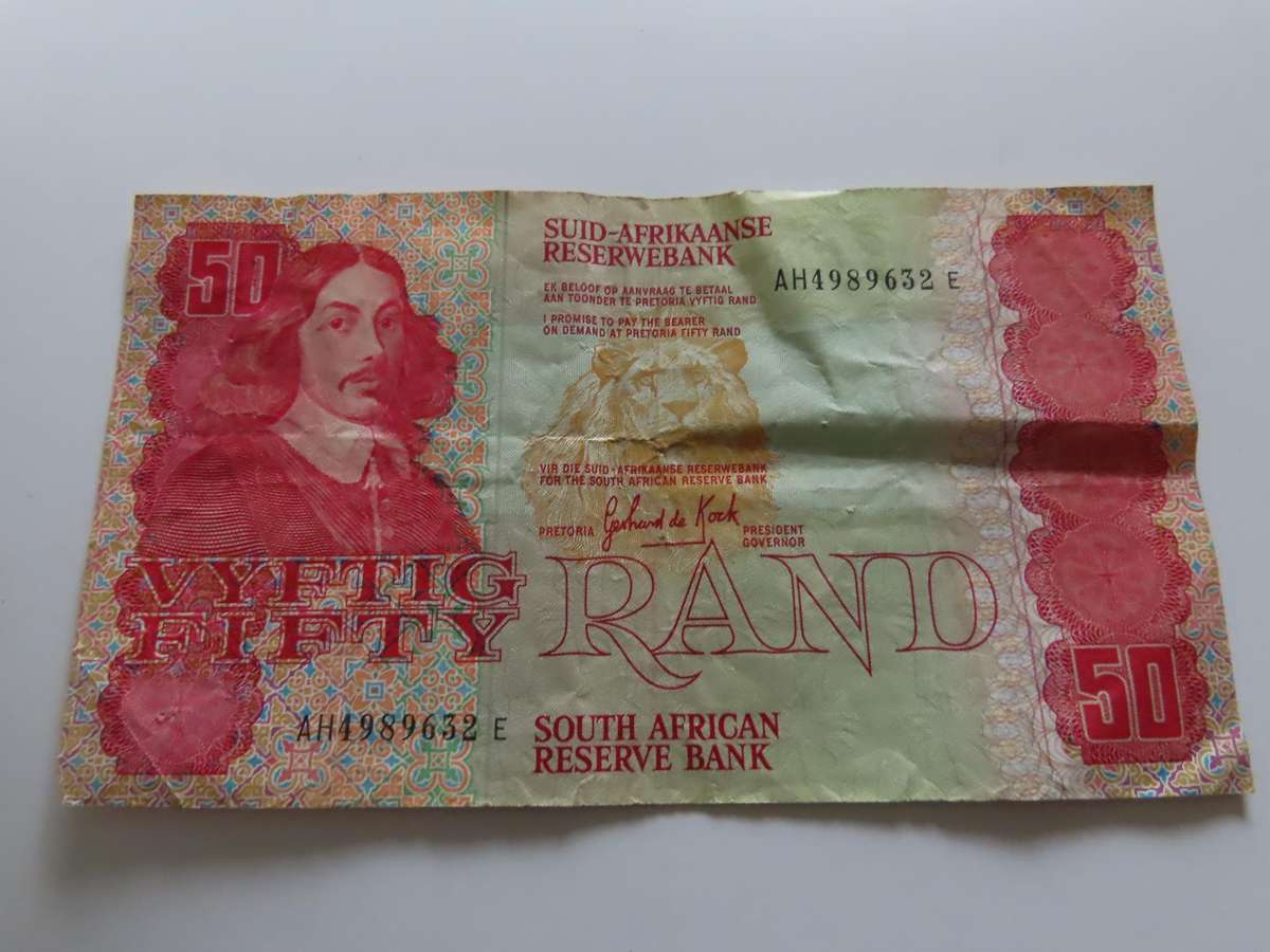 South Africa - South Africa R50 Note- G.P.C. de Kock