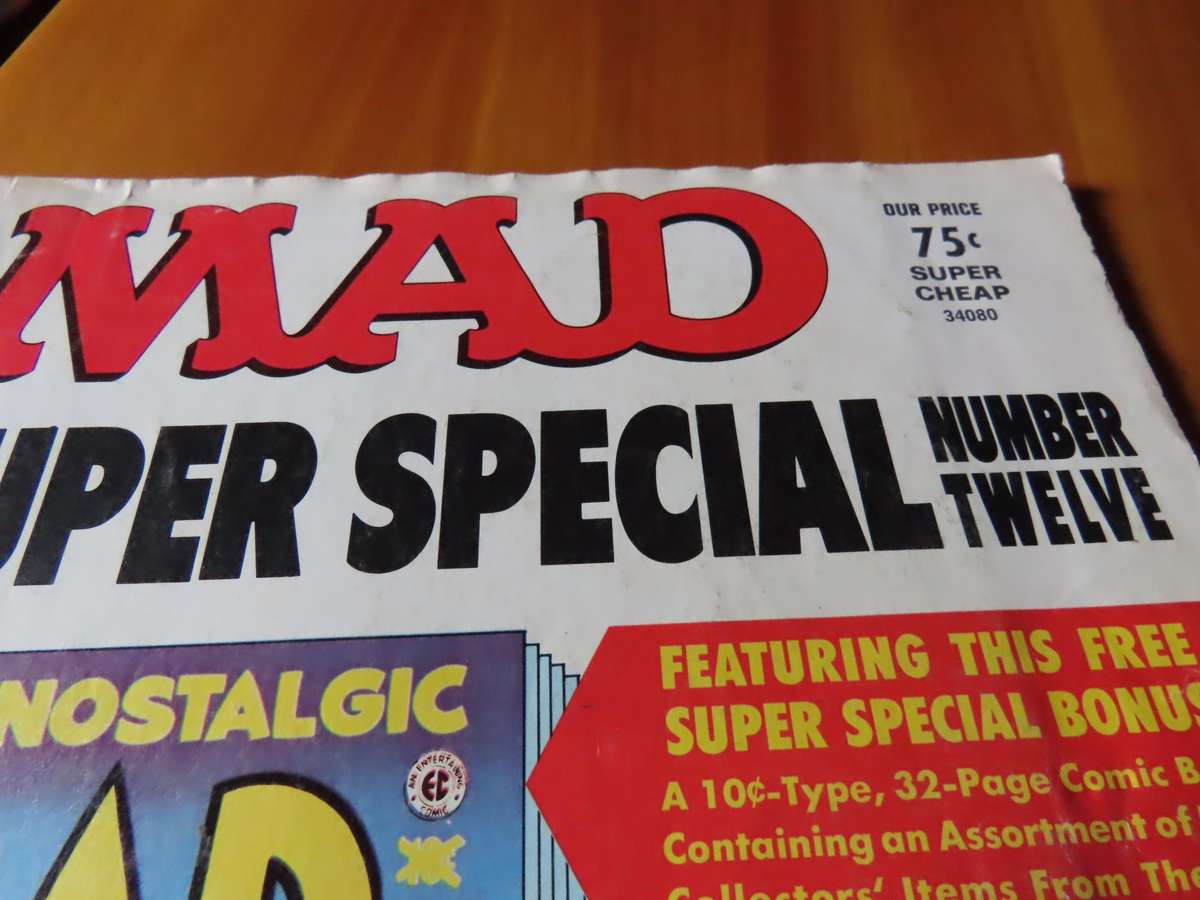 Mad Magazine - Mad Super Special with Insert - Number 12