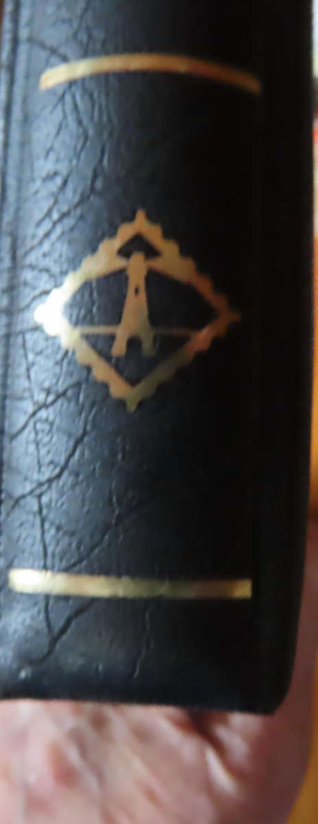 Lighthouse Black Coin Album - 8 Pages with Red Cards Seperating Pages