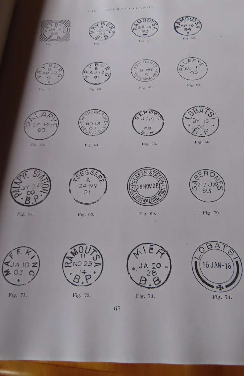 Stamps - The Bechuanalands - Brief History of the Countries and their Postal Services Book