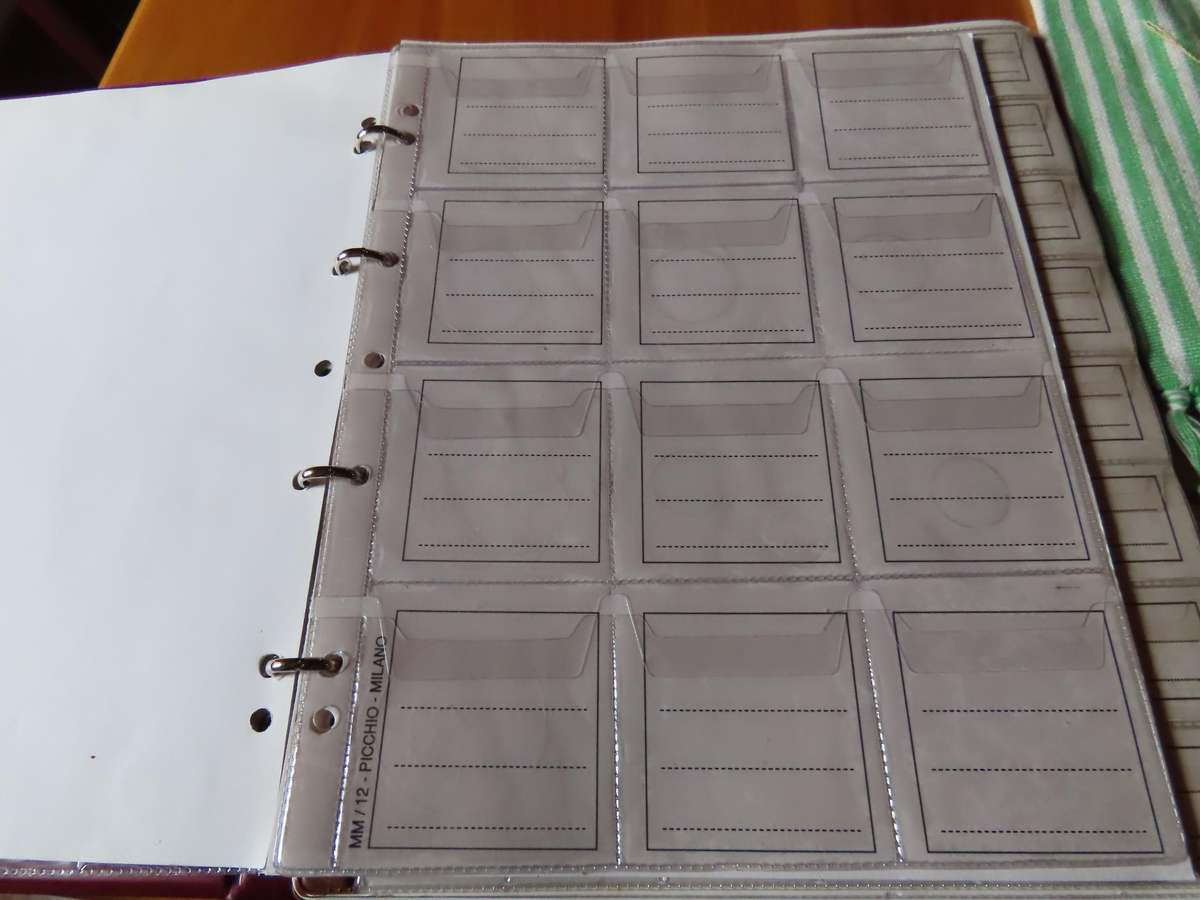 Coin Album - 9 Pages with Backing page for Info on Coins
